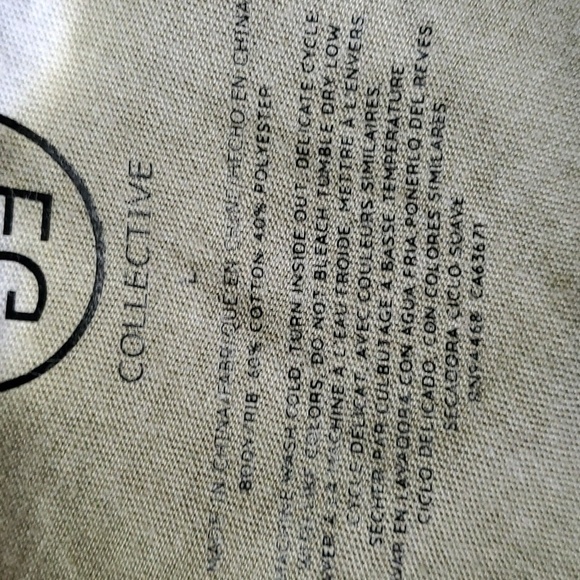 Tydy sage green tank top. Size large.  By SAGE. Good used condition. Ty die - Picture 7 of 7